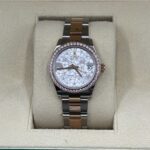 Rolex Datejust m278381-0031/0032 Silver Floral Motif Diamond Dial Diamond-Set Bezel 31mm - Image 3