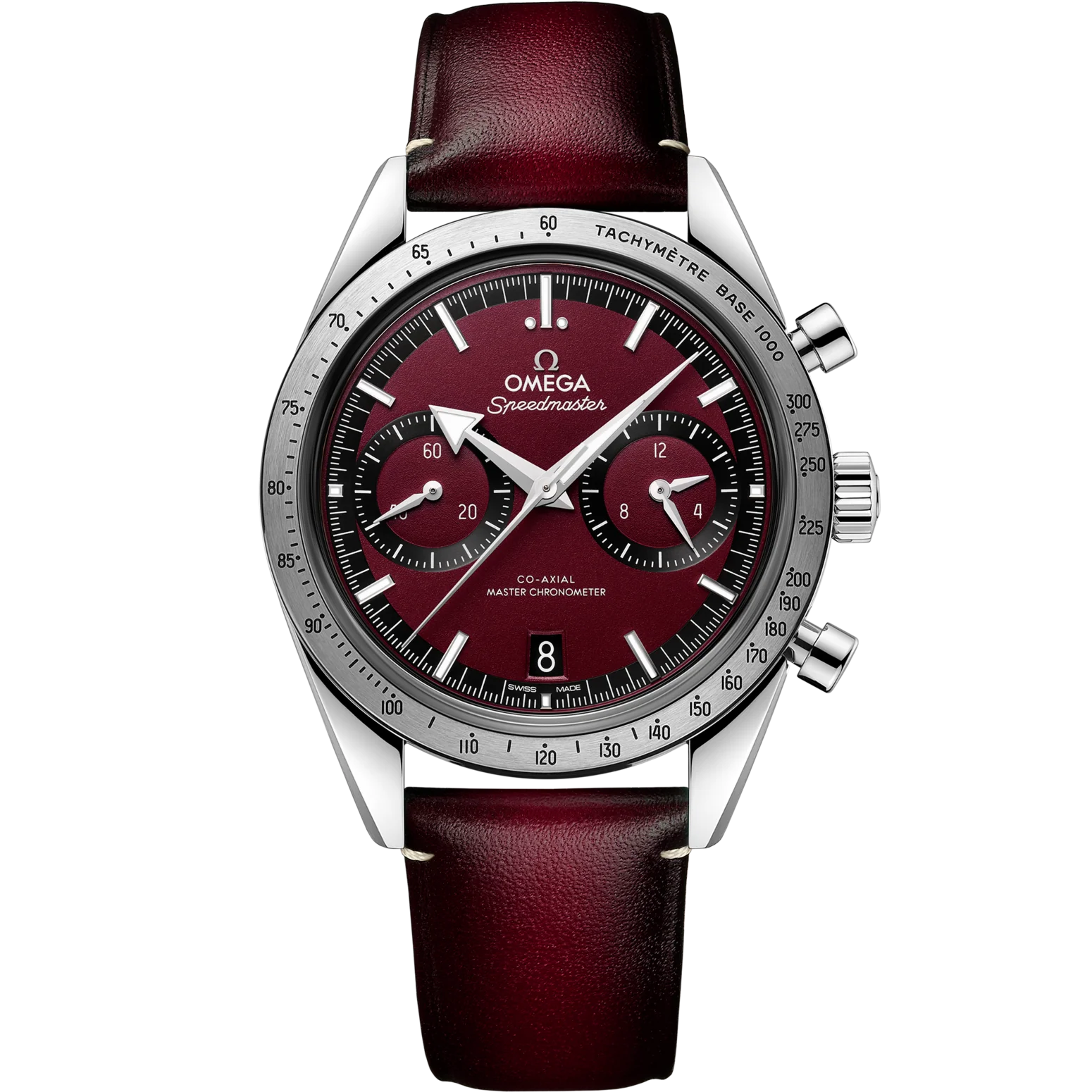 82FB8E8E-5E78-1EBC-86AE-90360D2AF882.png Omega Speedmaster '57 40.5mm Red Dial Stainless Steel Strap 332.12.41.51.11.001 - Image 1