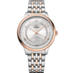 Omega De Ville Prestige, Stainless Steel and 18k Sedna™ Gold, 42mm  434.20.42.22.02.001