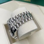 Rolex  Day-Date President 40mm White Gold Blue Roman Ombre Dial - 228239 - Image 7
