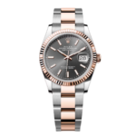 Rolex  Datejust 36mm 126231 Slate/Gray Dial Oystersteel and 18K Rose gold Oyster Bracelet