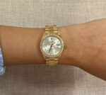 Rolex Lady-Datejust 28mm 279138RBR Silver Dial President Bracelet Watch - Image 8