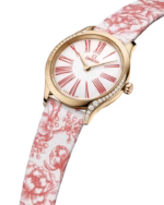 Omega De Ville Mini Trésor 26mm White Dial with Diamonds Moonshine™ 18k Rose Gold Strap 428.57.26.60.04.003 - Image 2