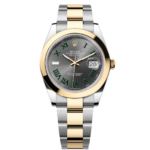 Rolex Datejust 41mm 126303 Slate Roman Oyster Steel and Yellow Gold Mens Watch