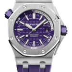 Audemars Piguet Offshore Diver Purple Dial 42mm 15710ST.OO.A077CA.0