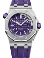 Audemars Piguet Offshore Diver Purple Dial 42mm 15710ST.OO.A077CA.0