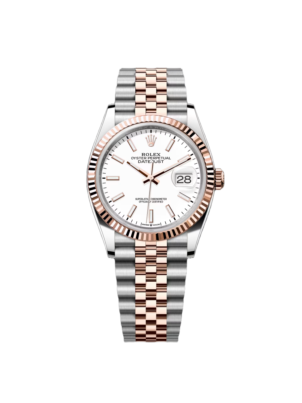 84B2640C-5BC8-E5F7-4F83-E6CD0F799AFC.png Rolex Datejust 36mm 126231 White Dial Jubilee Bracelet - Image 1