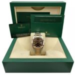Rolex Datejust 41mm 126301 Chocolate Diamond Jubilee Steel and Everose Gold Watch - Image 13