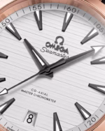 Omega Seamaster Aqua Terra 150M 41mm Silver Dial Stainless Steel and Sedna™ 18k Rose Gold Strap 220.22.41.21.02.001 - Image 3