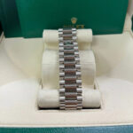 Rolex  Day-Date President 40mm White Gold Mother of Pearl Diamond Baguette Dial - 228239 - Image 5