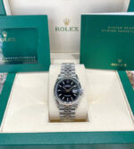 Rolex  Datejust 36mm 126234 Black Index Jubilee Stainless Steel Mens Watch - Image 3