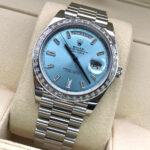 Rolex Day-Date 40mm 228396TBR-0002 Ice Blue Diamonds Dial - Image 4