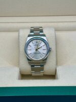 Rolex Oyster Perpetual 34mm 124200-0001 Silver Dial Oyster Stainless Steel Bracelet - Image 2
