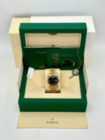 Rolex Yellow Gold President Day Date 40mm Onyx Diamond Dial - 228238 - Image 7