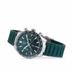 TAG Heuer Carrera Chronograph 44mm Mens Watch Green Rubber CBN2A1N.FT6238 - Image 4