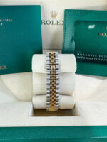 Rolex Datejust m278273-0001/0002 31mm White Dial Stainless Steel and Yellow Gold Oyster Watch - Image 8