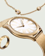 Omega De Ville Trésor 36mm White Dial with Diamonds Moonshine™ 18k Rose Gold Bracelet 428.55.36.60.04.001 - Image 3