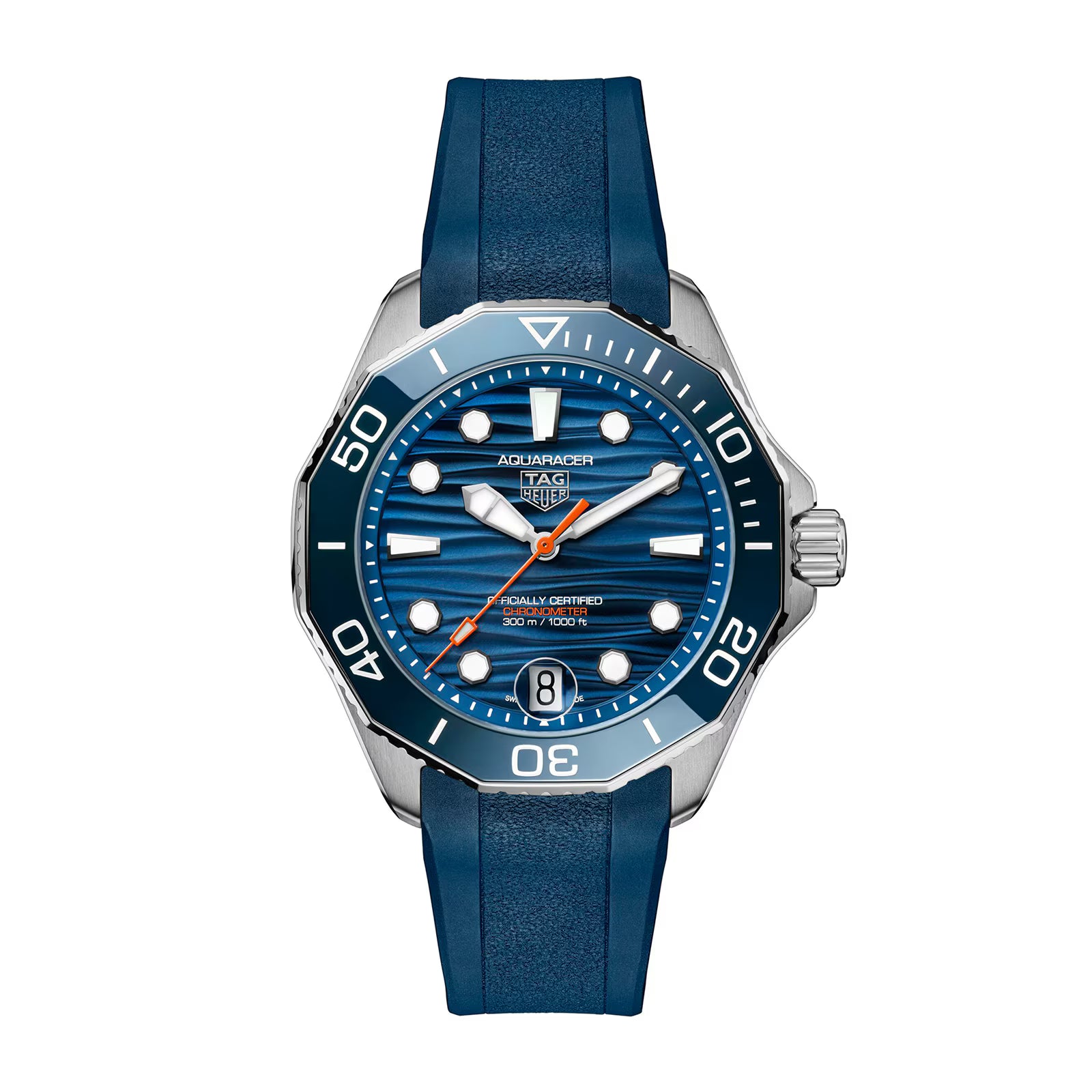 878060F2-FDC1-C9DD-2A92-685A3EE797D5.avif TAG Heuer Aquaracer Professional 300 Date 42mm Mens Watch Blue Rubber WBP5111.FT6259 - Image 1