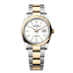Rolex  Datejust 36mm 126203 White Dial Domed Bezel Jubilee Bracelet
