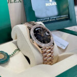 Rolex  Day-Date 40mm Slate Ombré Dial and Diamond Bezel 228345rbr-0025 - Image 3