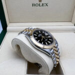 Rolex Datejust 41mm 126303 Black Index Jubilee 41mm Steel and Yellow Gold Mens Watch - Image 6