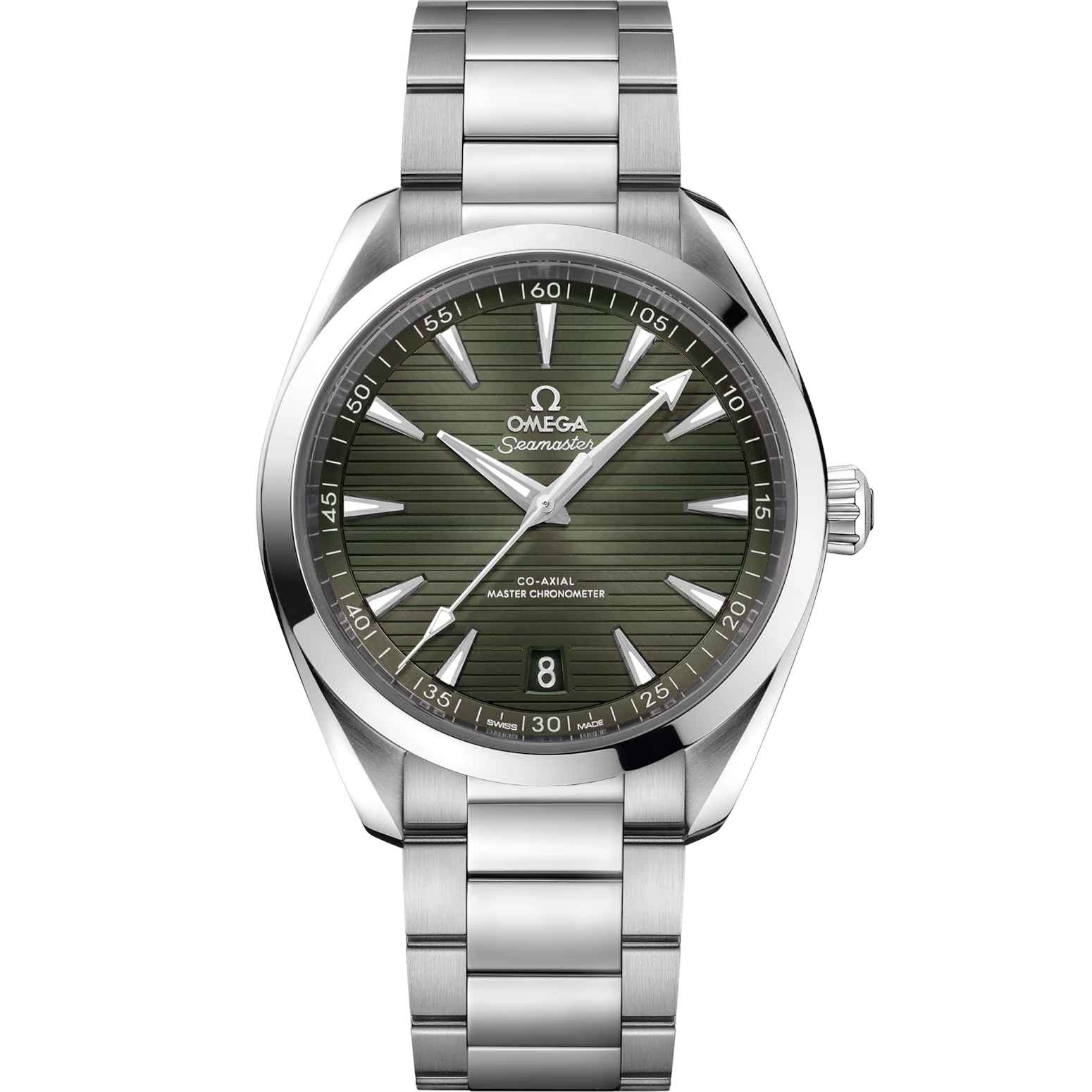 883E355D-B1B2-3870-70D1-23869C51494C.png OMEGA Seamaster Aqua Terra 41mm Green Dial Stainless Steel Bracelet 220.10.41.21.10.00 - Image 1