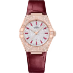 Omega Constellation Ladies' Selection 29mm Sedna™ gold on leather strap 131.58.29.20.99.001