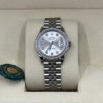 Rolex Datejust m278384RBR-0033/0034 Silver 31mm Dial Oyster Watch - Image 12