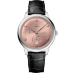 Omega De Ville Prestige 41mm Pink Dial Stainless Steel Strap 434.13.41.21.10.001