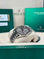 Rolex  Datejust 41mm 126334 Dark Rhodium Index Jubilee Stainless Steel - Image 7
