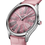 Omega De Ville Trésor quartz pink dial pink leather strap 36mm 428.18.36.60.10.001 - Image 2