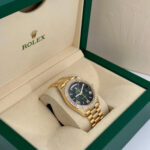 Rolex Day-Date 40mm 228398TBR-0042 Green Ombré Dial President Watch - Image 10