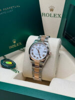 Rolex Datejust m278271-0001/0002 White 31mm Dial Oyster Bracelet Watch - Image 5