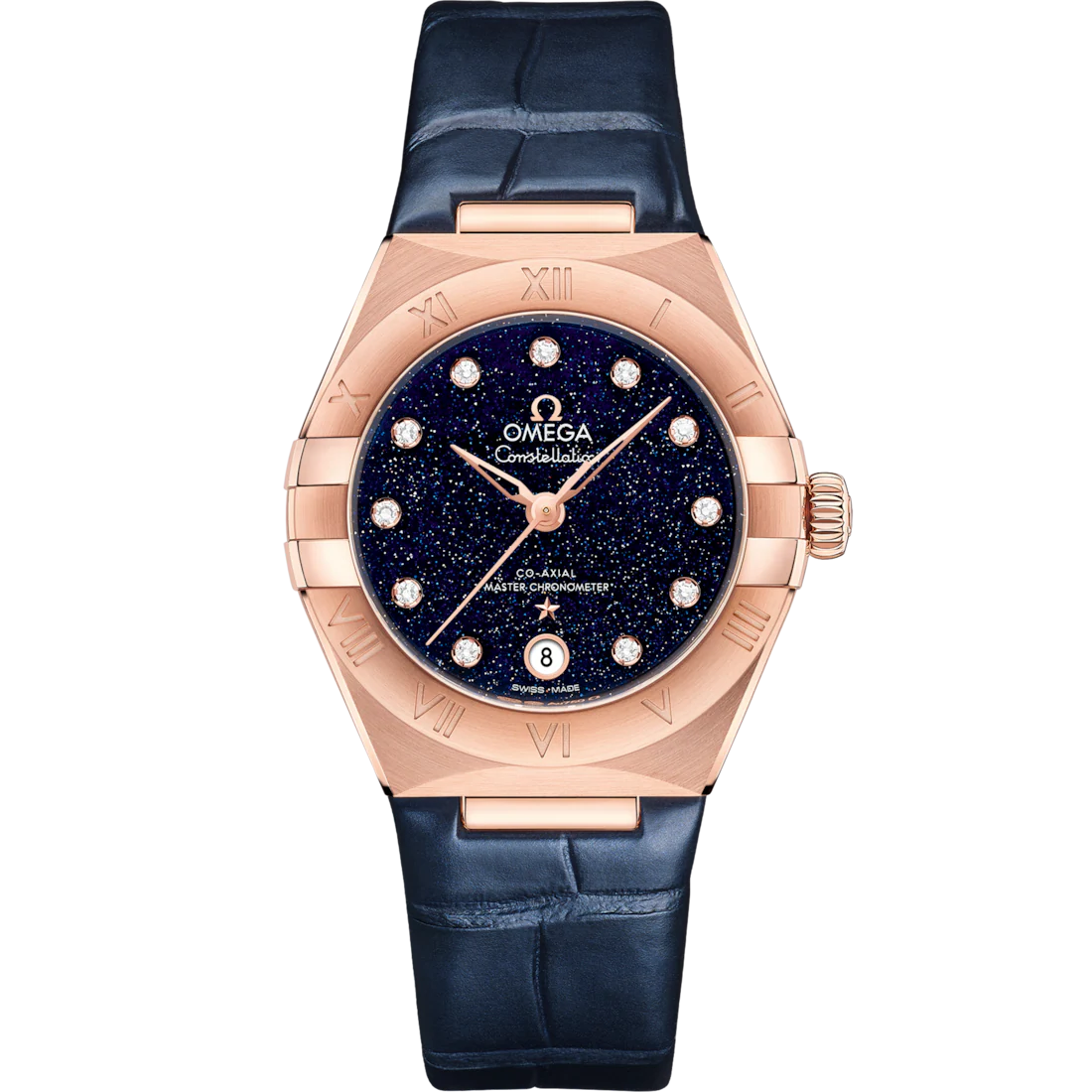 89B7CAAB-0BCC-0AC9-420A-1C32ECCCC1BA.png Omega Constellation Ladies' Selection 29mm Sedna™ gold on leather strap 131.53.29.20.53.003 - Image 1