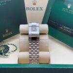 Rolex  Datejust 41mm Mint Green Dial Jubilee Bracelet Watch - 126334 - Image 5