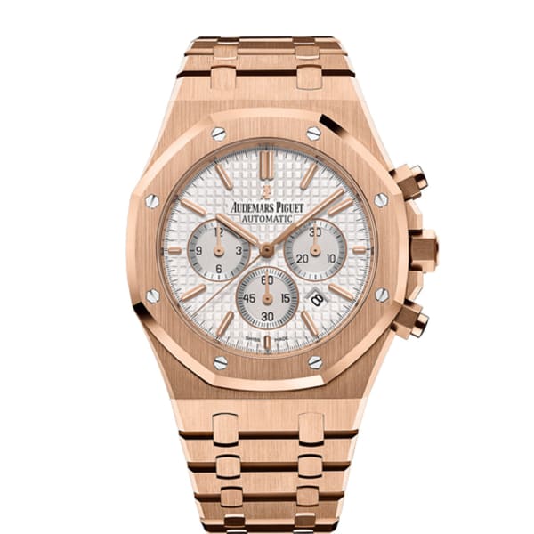8A35A5CC-110B-E496-81DA-5205E3545F9E.jpg Audemars Piguet Royal Oak Chronograph Silver Dial 41mm 26320OR.OO.1220OR.02 - Image 1