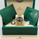 Rolex  Datejust 41mm 126333 Two-Tone Yellow Gold Fluted Bezel Wimbledon Dial Oyster - Image 11