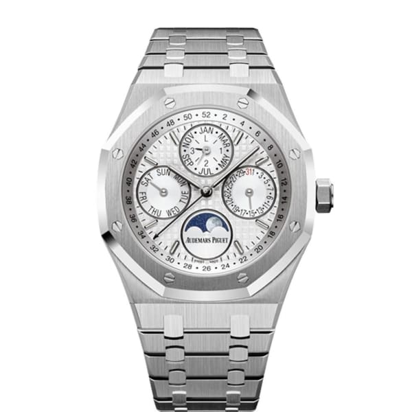 8B082C4B-6545-DE80-4818-D2971B94F429.jpg Audemars Piguet Royal Oak Perpetual Calendar 41mm 26574ST.OO.1220ST.01 - Image 1