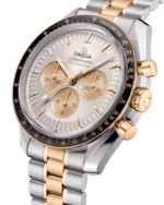 Omega Speedmaster Moonwatch Professional 42 mm Silver Dial Stainless Steel and Moonshine™ 18k Yellow Gold Bracelet 310.20.42.50.02.001 - Image 3