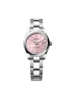 Rolex Datejust m278240-0007/0008 31mm Pink Index Domed Bezel Oyster Oystersteel