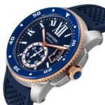 Cartier CALIBRE ROSE GOLD MIX BLUE 42mm - Image 5