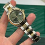 Rolex Datejust m278243-0015/0016 31mm Olive Green Dial Yellow Rolesor Oyster Watch - Image 11