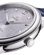 Omega De Ville Prestige 34 mm Blue Dial with Diamonds Stainless Steel Strap 434.13.34.20.53.001 - Image 3