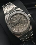 Audemars Piguet Royal Oak Selfwinding, Grey dial, 37mm, Stainless steel, 15450ST.OO.1256ST.02 - Image 3