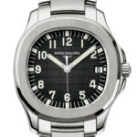 Patek Philippe Aquanaut Black Dial Stainless Steel Automatic Men's Watch 5167-1A  5167/1A
