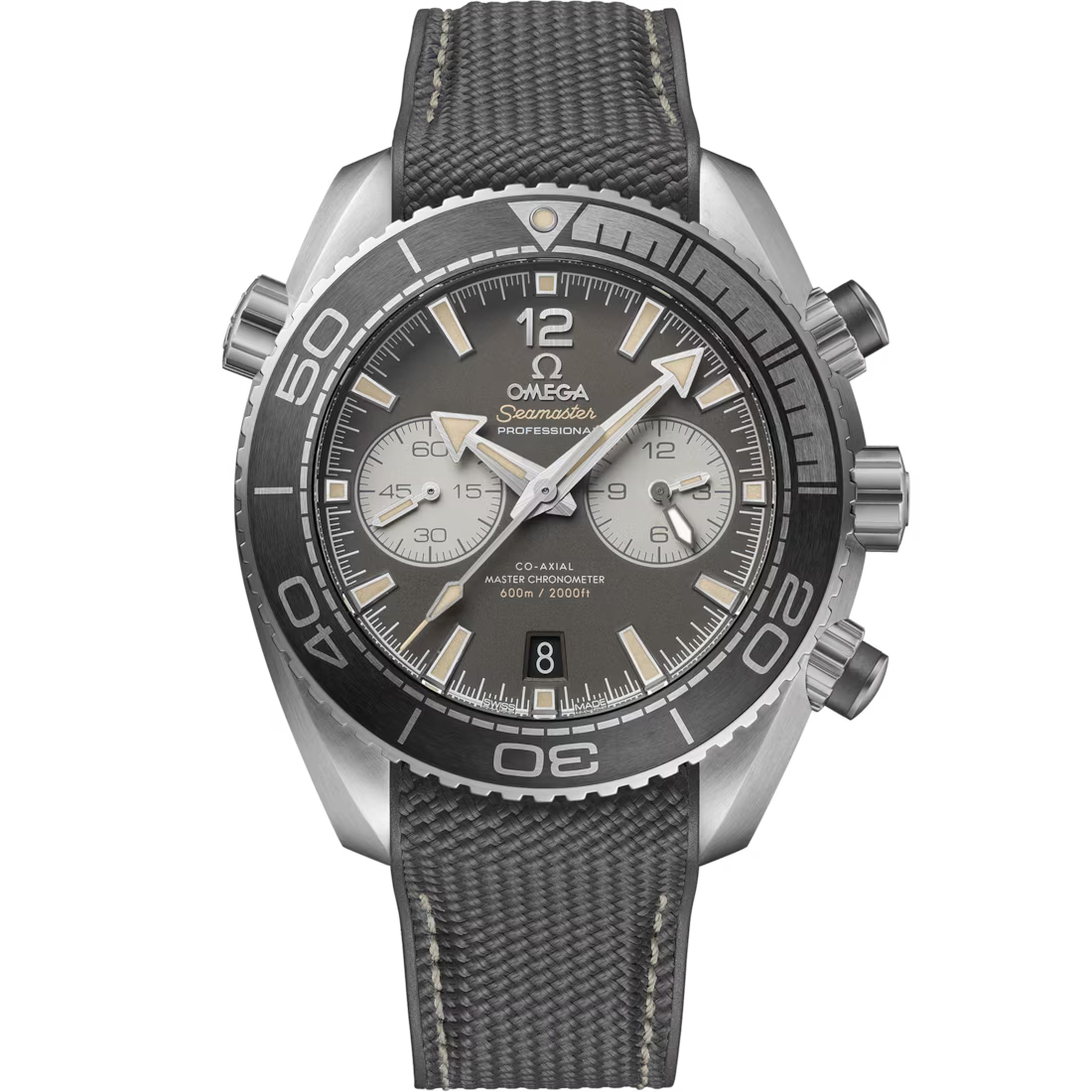 8C5FA590-249E-411A-EBB9-3FC238A0569F.avif Omega Seamaster Planet Ocean 600M 45.5mm Grey Dial Stainless Steel Strap 215.32.46.51.01.004 - Image 1