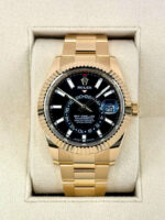 Rolex  Sky-Dweller 42mm 336938-0002 Yellow Gold Black Dial Oyster - Image 2