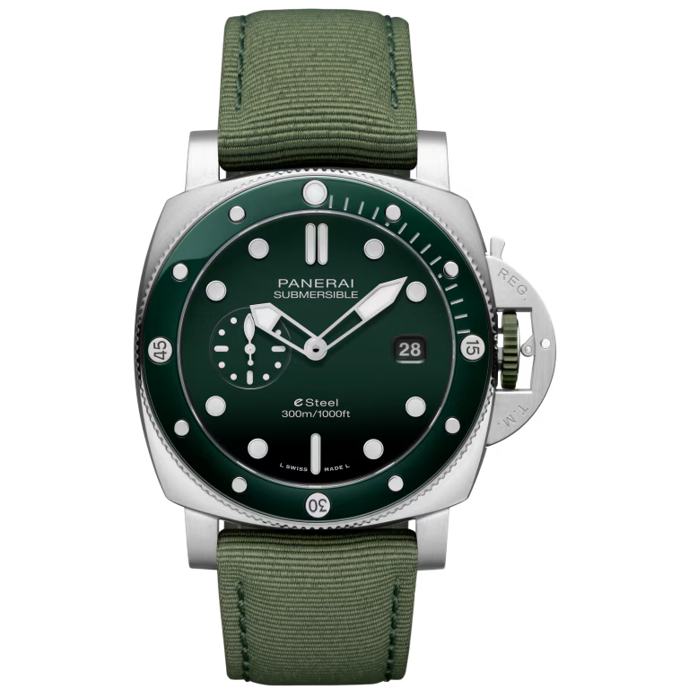 8C85C261-0809-AF41-6C77-0E79817C3D68.avif Panerai Submersible QuarantaQuattro Verde Smeraldo 44mm PAM01287 - Image 1