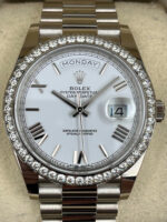 Rolex  Day-Date 40mm 228349RBR-0039 White Dial President Bracelet - Image 8