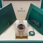 Rolex Datejust m278273-0017/0018 31mm Dark Grey Dial Stainless Steel and Yellow Gold Oyster Watch - Image 3